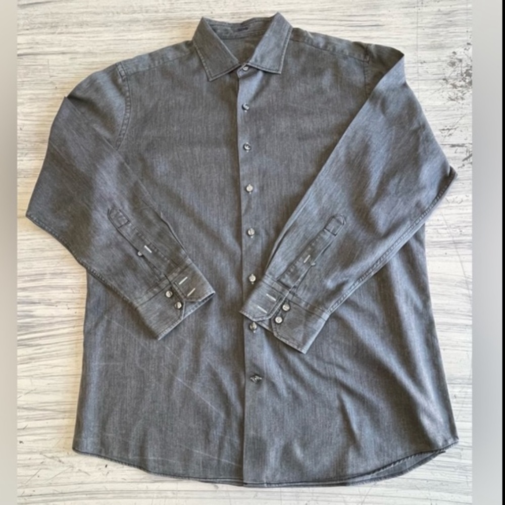 J. Hilburn 100% Cotton Dress Shirts (2)